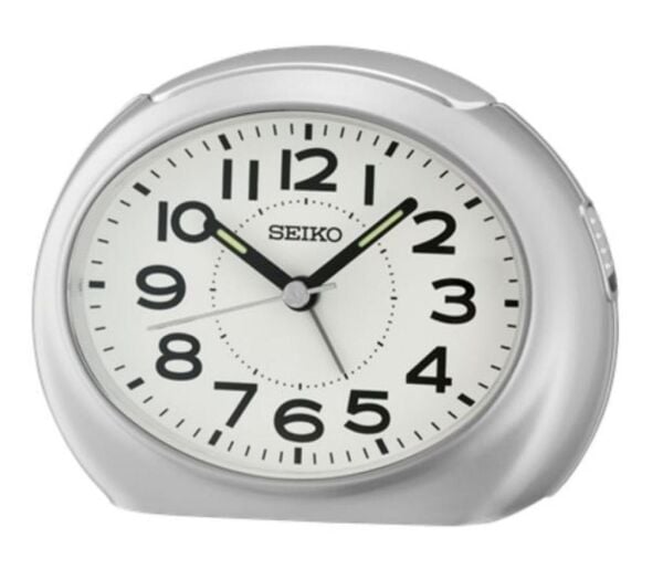 Seiko QHE193S Ertelemeli Bip Alarmlı Işıklı Sessiz Akar Saniyeli Uyku Modlu Masa Saati