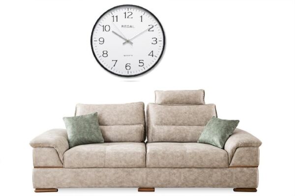 Regal 0250 BW İnce Çerçeve Slim Duvar Saati