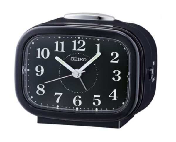 Seiko QHK060J 5 dk Ertelemeli Bell Sesli Alarm Sessiz Saniyeli Aydınlatmalı Masa Saati