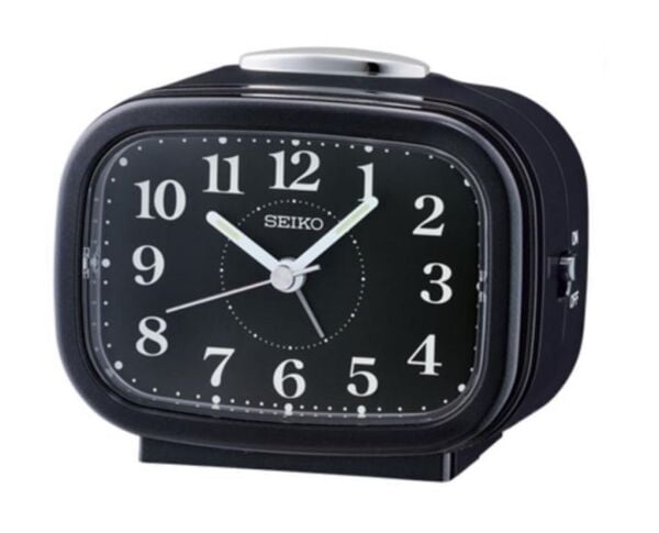 Seiko QHK060J 5 dk Ertelemeli Bell Sesli Alarm Sessiz Saniyeli Aydınlatmalı Masa Saati