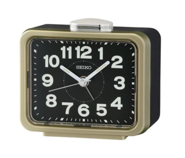 Seiko QHK062G Bell Sesli Alarm Sessiz Saniyeli Aydınlatmalı LumiBrite Masa Saati