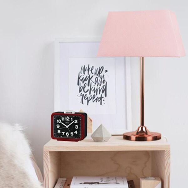 Seiko QHK062R Bell Sesli Alarm Sessiz Saniyeli Aydınlatmalı LumiBrite Masa Saati