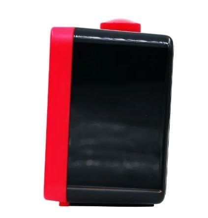 Seiko QHK061R Sessiz Saniyeli Aydınlatmalı Bell Sesli Alarmlı Masa Saati