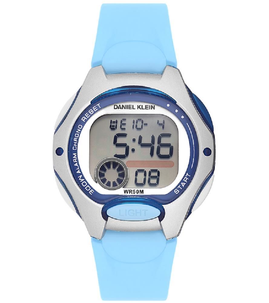 Daniel Klein DK.2129-4 5-12 Yaş  Işıklı Alarmli Takvimli Kronometre Su Geçirmez Çocuk Saati