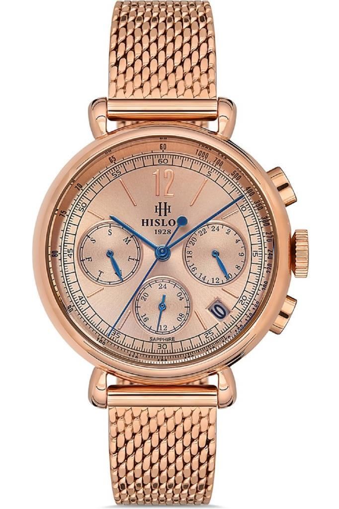 Hislon QT100R-12SR Kadın Kol Saati