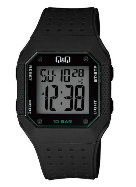 Q&Q M158J004Y Alarmlı Tarihli Kronometreli Işıklı Genç Kol Saati