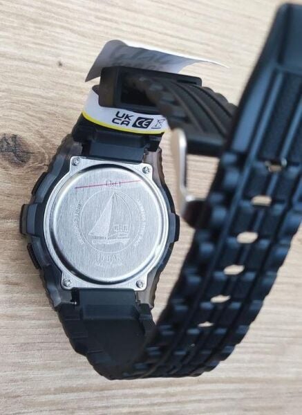 Q&Q G21A-001VY Siyah Renkli Alarmlı Tarihli Kronometreli Işıklı Genç Kol Saati