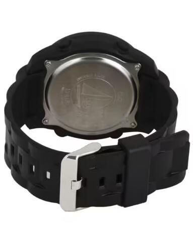 Q&Q G21A-002VY Siyah Renkli Alarmlı Tarihli Kronometreli Işıklı Genç Kol Saati