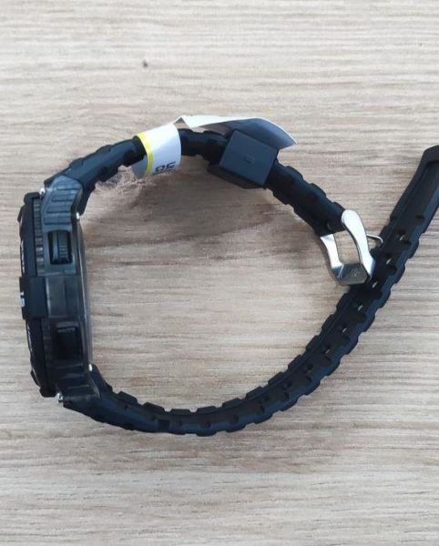 Q&Q G21A-002VY Siyah Renkli Alarmlı Tarihli Kronometreli Işıklı Genç Kol Saati