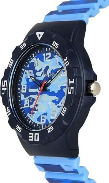 Q&Q V02A-010VY Kamuflaj Çocuk Kol Saati