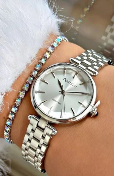 Ferrucci FC 0725 03590M.01 Bileklik Hediyeli Kadın Kol Saati