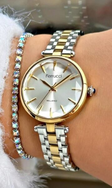 Ferrucci FC 0725 03590M.02 Bileklik Hediyeli Kadın Kol Saati