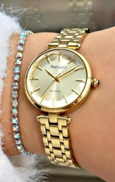 Ferrucci FC 0725 03590M.03 Bileklik Hediyeli Kadın Kol Saati