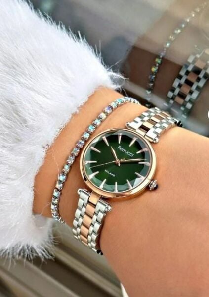 Ferrucci FC 0725 03590M.05 Bileklik Hediyeli Kadın Kol Saati