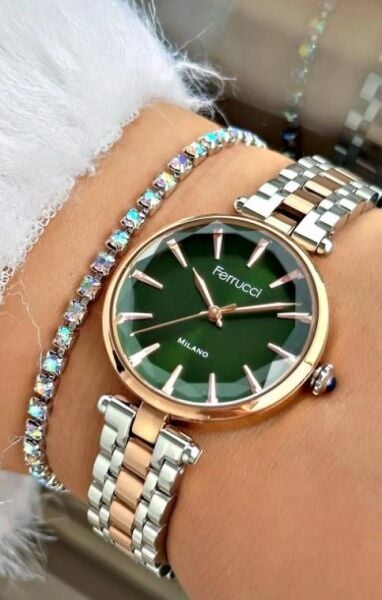 Ferrucci FC 0725 03590M.05 Bileklik Hediyeli Kadın Kol Saati