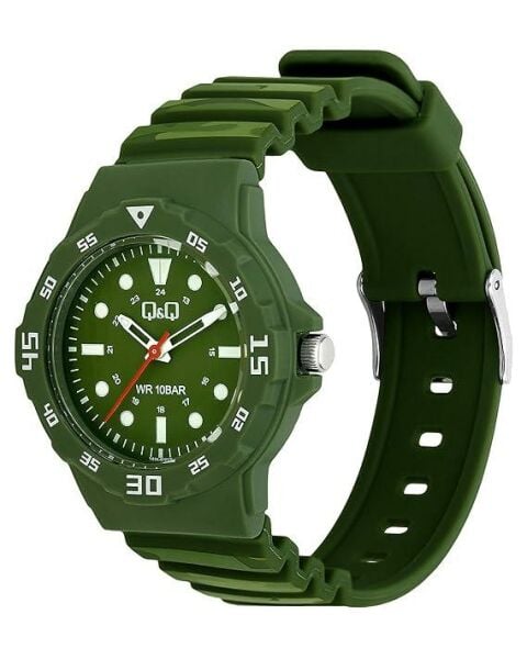 Q&Q V07A-012VY Kamuflaj Çocuk Kol Saati