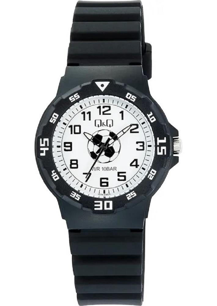 Q&Q V07A-014VY Futbol Topu Desenli Çocuk Kol Saati