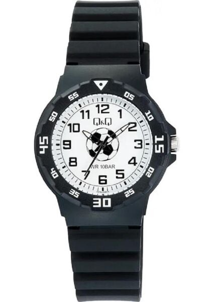 Q&Q V07A-014VY Futbol Topu Desenli Çocuk Kol Saati