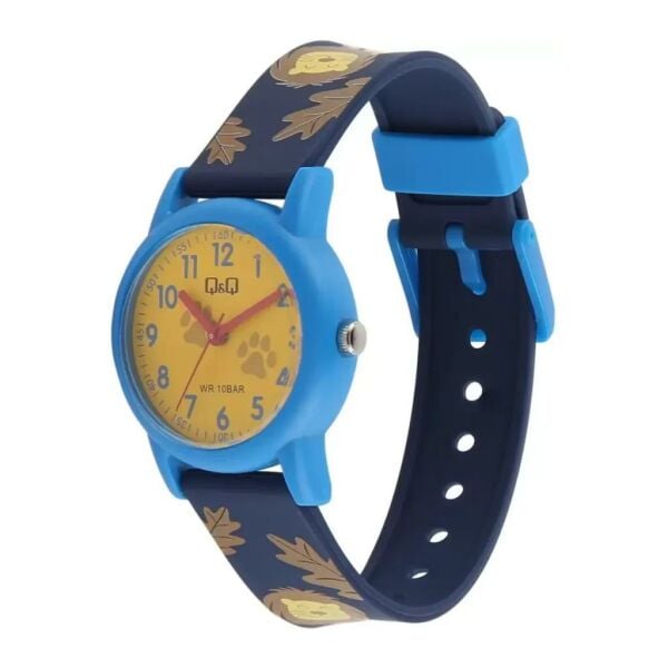 Q&Q V23A-004VY Aslan Pati Desenli Çocuk Kol Saati