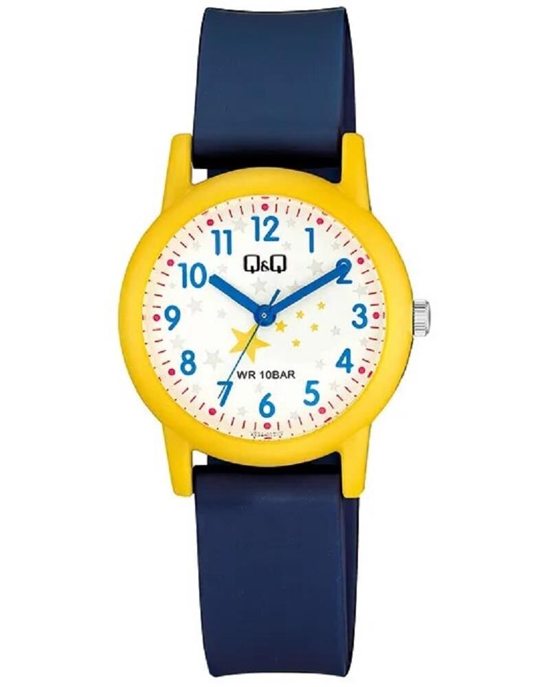 Q&Q V23A-013VY Yıldız Desenli Çocuk Kol Saati