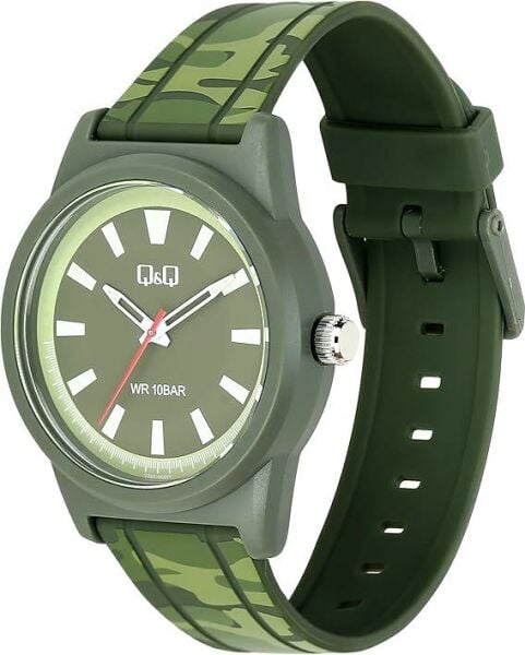 Q&Q V35A-003VY Kamuflaj Çocuk Kol Saati