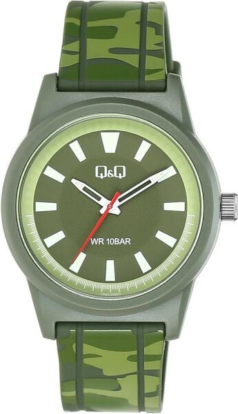 Q&Q V35A-003VY Kamuflaj Çocuk Kol Saati