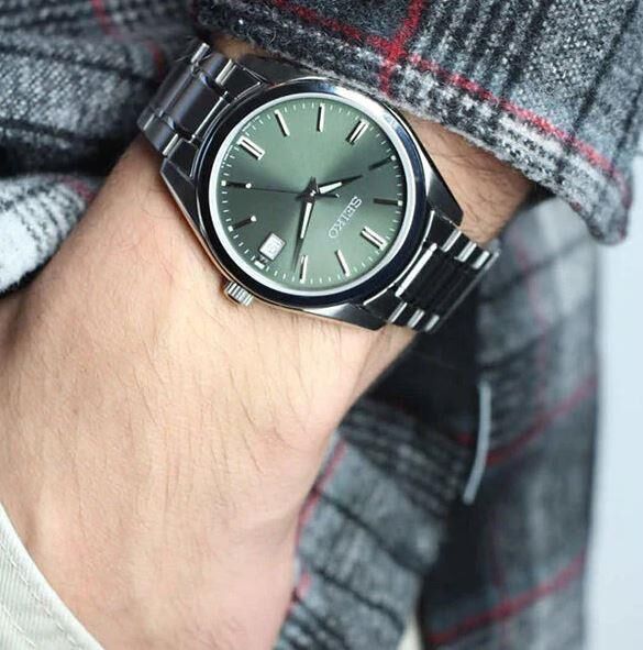 Seiko SUR527P1 Safir Cam 10 atm Japon Quartz Erkek Kol Saati