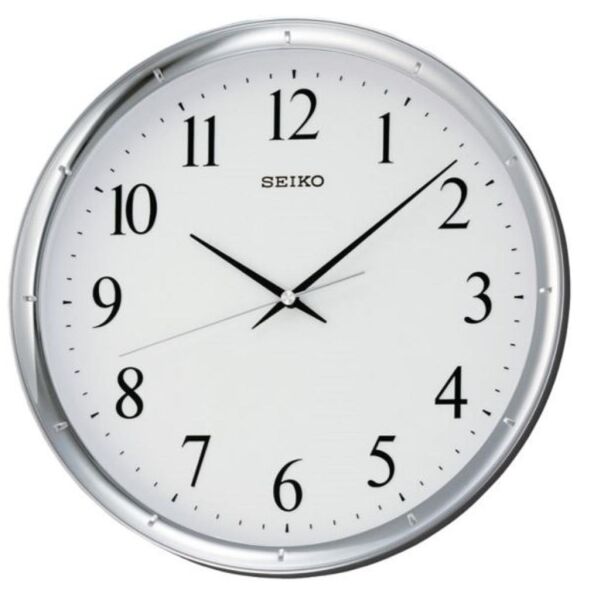 Seiko QXA417S Plastik Kasa Metalik Renkli 31.1 cm Çaplı Quartz Mekanizmalı Duvar Saati