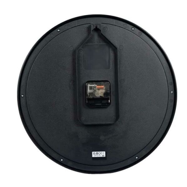 Seiko QXA709B Kahverengi Plastik Kasa Dünya Haritası Duvar Saati