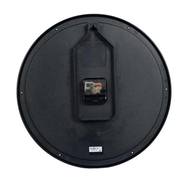 Seiko QXA709B Plastik Kasa Kahverengi Renkli 36.8 cm Çaplı Dünya Haritası Kadranlı Modern Sessiz Saniye Mekanizmalı Duvar Saati