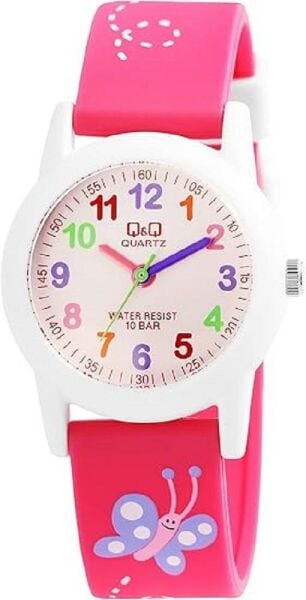 Q&Q VR99J002Y Kelebek Desenli Çocuk Kol Saati