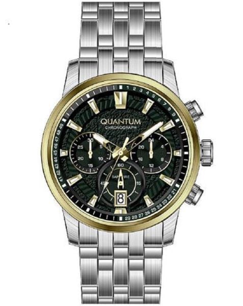 Quantum PWG1164.370 Safir Cam Multifonksiyonlu Erkek Kol Saati