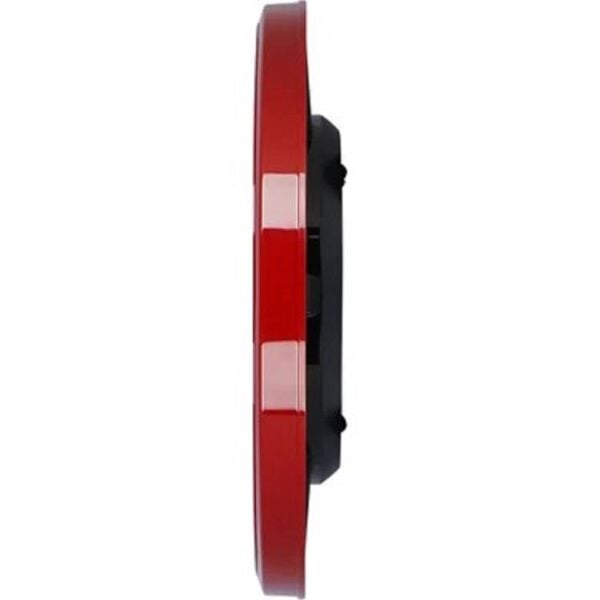Seiko QXA756R Plastik Kasa Kırmızı Renkli 33 cm Çaplı Quartz Mekanizmalı Duvar Saati