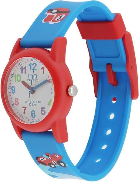 Q&Q VR99J004Y Yarış Arabası Çocuk Kol Saati