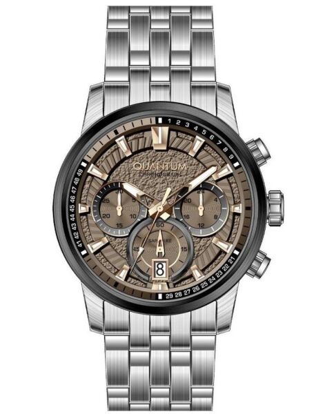 Quantum PWG1164.040 Safir Cam Multifonksiyonlu Erkek Kol Saati