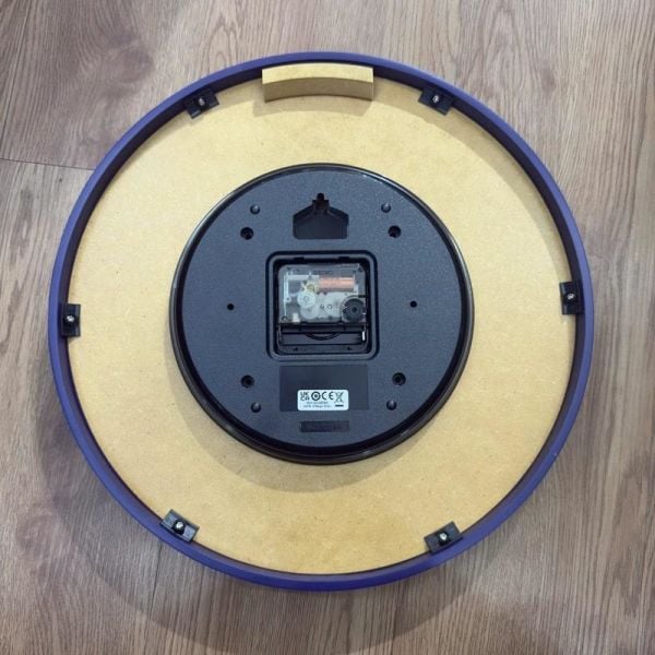 Seiko QXA828A Lacivert Renkli Ahşap Kasa Quartz Mekanizmalı Duvar Saati