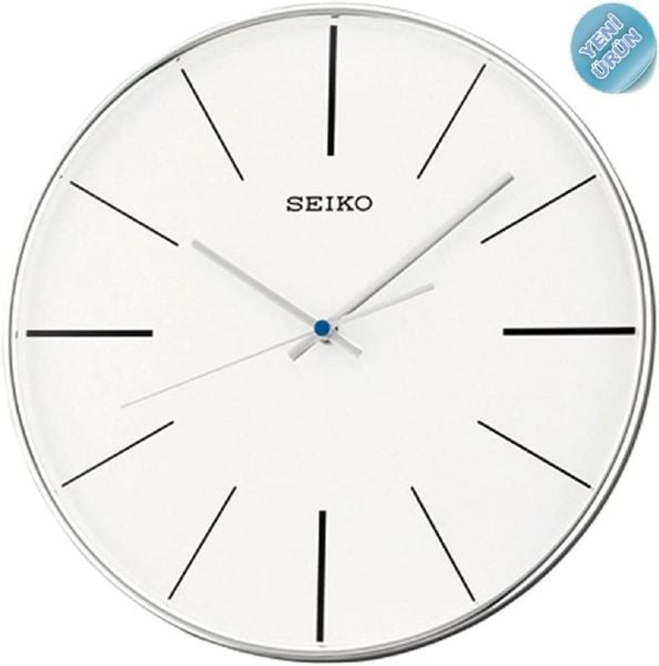 Seiko QXA634A Sessiz Saniyeli Şık Tasarım Dekoratif Analog Duvar Saati