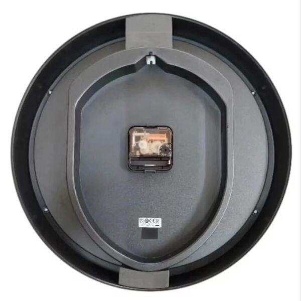 Seiko QXA844B Plastik Kasa Kahverengi Renkli 35 cm Çaplı Pusula Kadranlı Quartz Mekanizmalı Duvar Saati