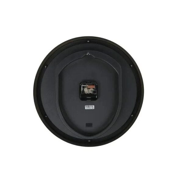 Seiko QXA844G Plastik Kasa Kahverengi Renkli 35 cm Çaplı Pusula Kadranlı Quartz Mekanizmalı Duvar Saati