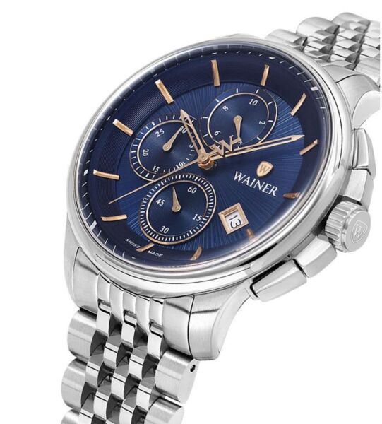 Wainer WA.19100-B Takvimli Fonksiyonlu 5 Atm Erkek Kol Saati