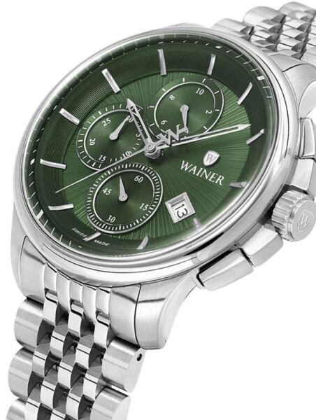 Wainer WA.19100-C Takvimli Fonksiyonlu 5 Atm Erkek Kol Saati