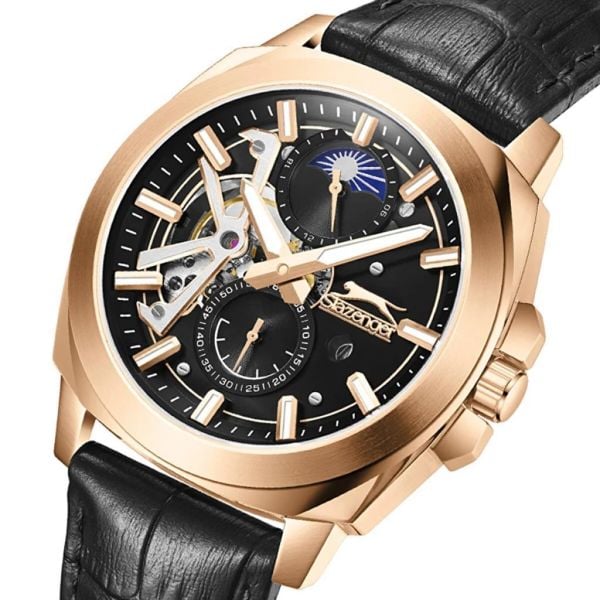 Slazenger SL.09.2440.2.05 Otomatik Deri Kayış Erkek Kol Saati