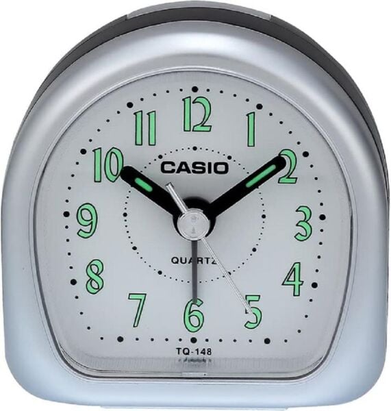 Casio TQ-148-8DF Siyah Beep Alarmlı Fosforlu Masa Saati