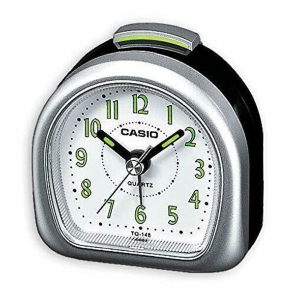 Casio TQ-148-8DF Siyah Beep Alarmlı Fosforlu Masa Saati