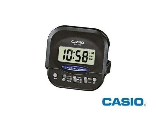 Casio PQ-30B-1DF Mini Seyahat Ertelemeli Beep Alarm Işıklı 12/24 Saat Dilimi Özellikli Masa Saati