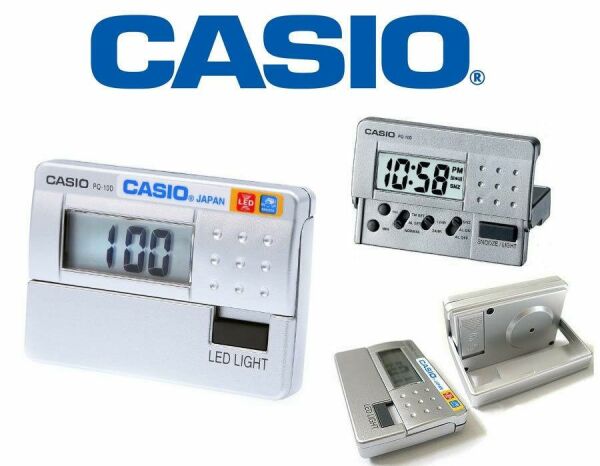 Casio PQ-10D-8RDF Alarmlı Led Masa Saati