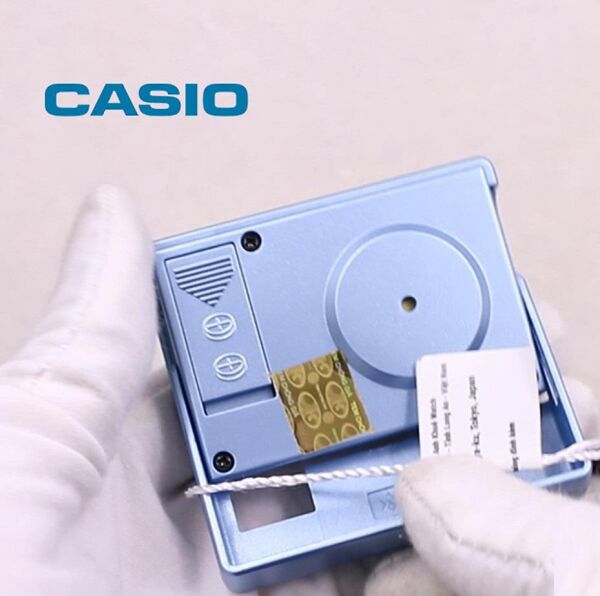 Casio PQ-10D-2RDF Mini Seyahat Ertelemeli Beep Alarm Işıklı 12/24 Saat Dilimi Özellikli Masa Saati