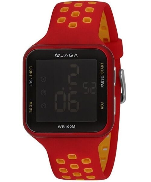 Jaga M1179-4AGX-DS Alarm Kronometre Aydınlatmalı Dijital Genç Kol Saati
