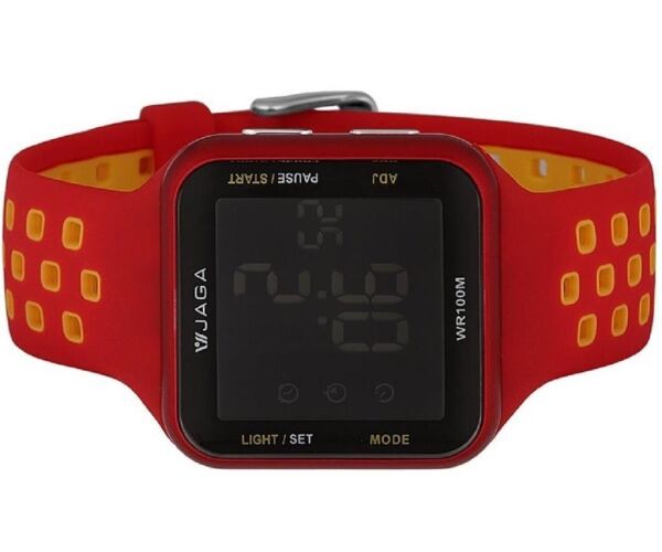 Jaga M1179-4AGX-DS Alarm Kronometre Aydınlatmalı Dijital Genç Kol Saati