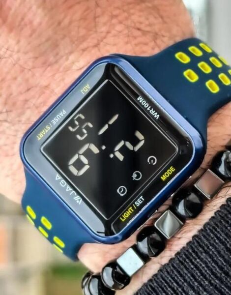 Jaga M1179-4KEX-DS Alarm Kronometre Aydınlatmalı Dijital Genç Kol Saati